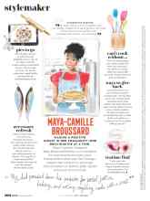 Better Homes & Gardens November 2021 Magazine Article: MAYA-CAMILLE BROUSSARD