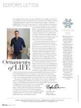 Better Homes & Gardens December 2021 Magazine Article: Ornaments of LIFE