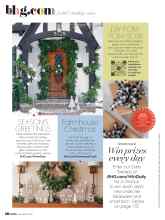 Better Homes & Gardens December 2021 Magazine Article: DIY POM- POM BOW