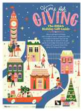 Better Homes & Gardens December 2021 Magazine Article: Time for GIVING