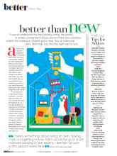 Better Homes & Gardens December 2021 Magazine Article: Better than new