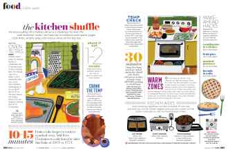 Better Homes & Gardens December 2021 Magazine Article: The kitchen shuffle