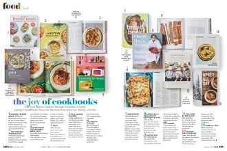Better Homes & Gardens December 2021 Magazine Article: The joy of cookbooks