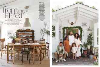 Better Homes & Gardens December 2021 Magazine Article: From the HEART