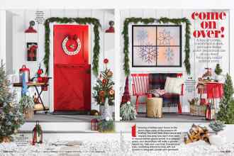 Better Homes & Gardens December 2021 Magazine Article: Come on over!