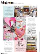 Better Homes & Gardens January/February 2022 Magazine Article: Valentineâ€™s Day Crafts