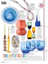 Better Homes & Gardens January/February 2022 Magazine Article: THE ART OF GLASS