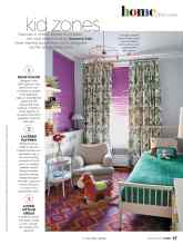 Better Homes & Gardens January/February 2022 Magazine Article: Kid zones