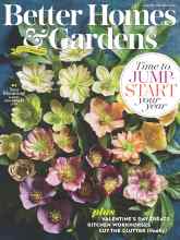 Better Homes & Gardens January/February 2022 Magazine Cover
