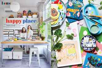 Better Homes & Gardens January/February 2022 Magazine Article: Happy place