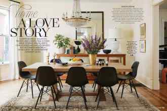 Better Homes & Gardens January/February 2022 Magazine Article: A LOVE STORY