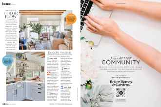 Better Homes & Gardens January/February 2022 Magazine Article: Page 30