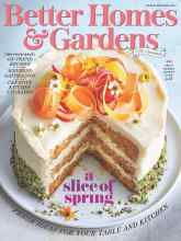 Better Homes & Gardens March 2022 Magazine Cover