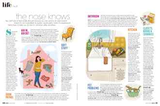 Better Homes & Gardens March 2022 Magazine Article: The nose knows