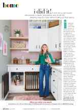 Better Homes & Gardens April 2022 Magazine Article: I did it!