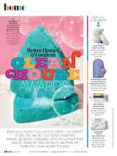 Better Homes & Gardens April 2022 Magazine Article: CLEAN HOUSE AWARDS