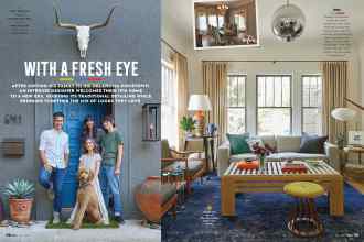 Better Homes & Gardens May 2022 Magazine Article: WITH A FRESH EYE