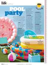 Better Homes & Gardens June 2022 Magazine Article: POOL party