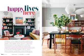 Better Homes & Gardens June 2022 Magazine Article: Happy lives here