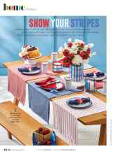 Better Homes & Gardens July/August 2022 Magazine Article: SHOW YOUR STRIPES