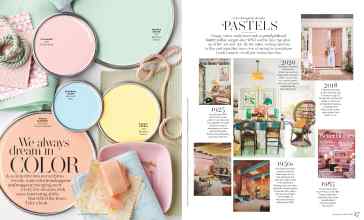 Better Homes & Gardens September 2022 Magazine Article: We always dream in COLOR