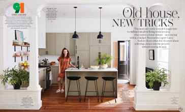 Better Homes & Gardens September 2022 Magazine Article: Old house, NEW TRICKS