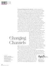 Better Homes & Gardens November 2022 Magazine Article: Changing Channels