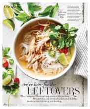 Better Homes & Gardens November 2022 Magazine Article: We're here for the LEFTOVERS