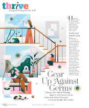 Better Homes & Gardens November 2022 Magazine Article: Gear Up Against Germs