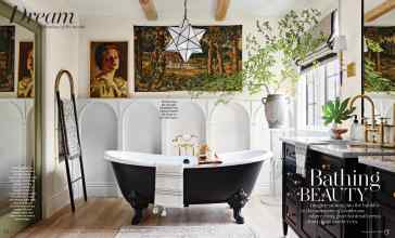 Better Homes & Gardens November 2022 Magazine Article: Bathing BEAUTY
