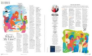 Better Homes & Gardens November 2022 Magazine Article: What's My Line?