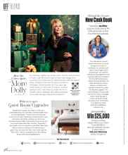Better Homes & Gardens December 2022 Magazine Article: More Dolly