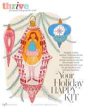 Better Homes & Gardens December 2022 Magazine Article: Your Holiday HAPPY KIT