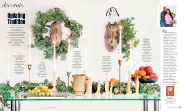 Better Homes & Gardens December 2022 Magazine Article: Updating Tradition