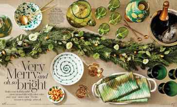 Better Homes & Gardens December 2022 Magazine Article: Very Merry and oh, so bright