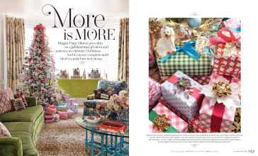 Better Homes & Gardens December 2022 Magazine Article: More is MORE