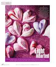 Better Homes & Gardens January/February 2023 Magazine Article: Light Hearted