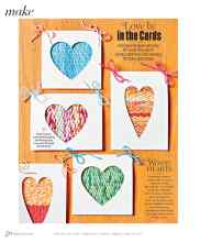 Better Homes & Gardens January/February 2023 Magazine Article: Love Is in the Cards