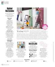 Better Homes & Gardens January/February 2023 Magazine Article: Behind the Scenes