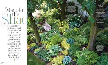 Better Homes & Gardens January/February 2023 Magazine Article: Made in the Shade