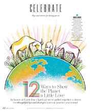 Better Homes & Gardens April 2023 Magazine Article: 12 Ways to Show the Planet a Little Love