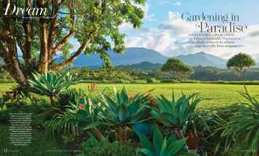 Better Homes & Gardens April 2023 Magazine Article: Gardening in Paradise