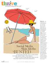 Better Homes & Gardens May 2023 Magazine Article: Social Media Skin Myths BUSTED