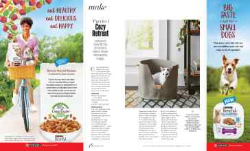 Better Homes & Gardens May 2023 Magazine Article: Purrfect Cozy Retreat