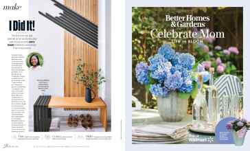 Better Homes & Gardens May 2023 Magazine Article: Page 58