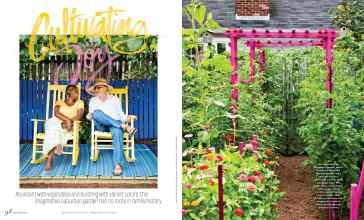 Better Homes & Gardens May 2023 Magazine Article: Cultivating Joy