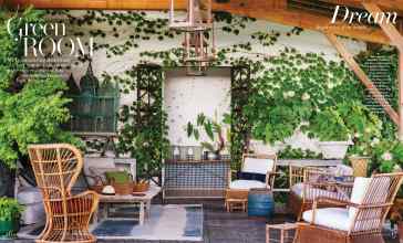 Better Homes & Gardens June 2023 Magazine Article: Green ROOM