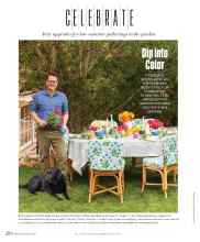 Better Homes & Gardens September 2023 Magazine Article: Dip into Color