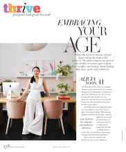 Better Homes & Gardens September 2023 Magazine Article: EMBRACING YOUR AGE