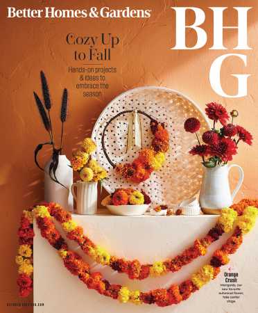 Better Homes & Gardens October 2023 Magazine Cover